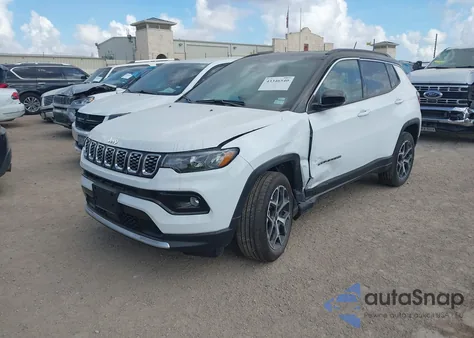 2025 Jeep Compass Limited 4X4 из США, поврежденный, VIN 3C4NJDCN4ST614525